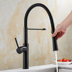 Torneira Moncomando Gourmet Preta Cozinha