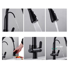 Torneira Monocomando 360 Preta Luxo Regulavel Cozinha Gourmet