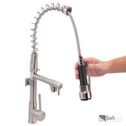 Torneira Monocomando 50 Cm Escovada