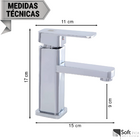 Torneira Monocomando Absolut Baixa Cromada