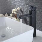 Torneira Monocomando Absolute Bica Alta Preta