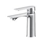 Torneira Monocomando Alavanca Jato Comum de Mesa para Banheiros com Bica Baixa Cromada Luvia