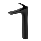 Torneira Monocomando Alta Para Banheiro (beni Preta Fosca)