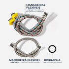 Torneira Monocomando Alta Para Banheiro (lay Níquel)