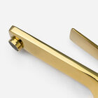 Torneira Monocomando Alta Para Banheiro (michigan Dourada)