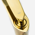 Torneira Monocomando Alta Para Banheiro (michigan Dourada)