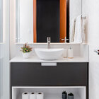 Torneira Monocomando Alta Para Banheiro Inox (adda Escovada)