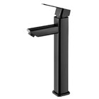 Torneira Monocomando Alta Para Banheiro Inox (adda Preta)