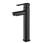 Torneira Monocomando Alta Para Banheiro Inox (adda Preta)