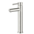 Torneira Monocomando Alta Para Banheiro Inox (lis Escovada)