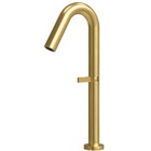 Torneira Monocomando Alta Para Banheiro Inox (tille Ouro Fosc