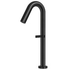 Torneira Monocomando Alta Para Banheiro Inox (tille Preta Fos