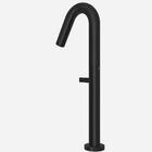 Torneira Monocomando Alta Para Banheiro Inox (tille Preta Fos