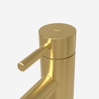 Torneira Monocomando Alta Para Banheiro Inox (una Ouro Fosca)