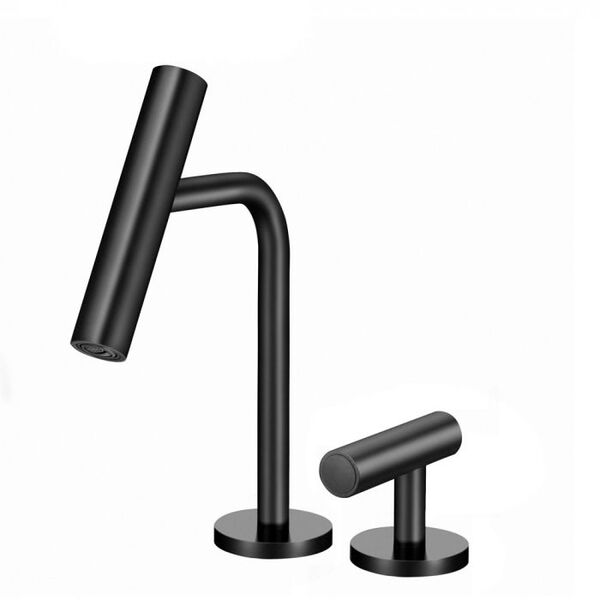 Torneira Monocomando Baixa Para Banheiro (lay Preta)