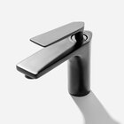 Torneira Monocomando Baixa Para Banheiro (michigan Preta Fosc