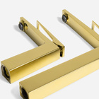 Torneira Monocomando Baixa Para Banheiro (zeya Dourada)