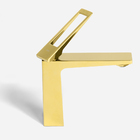 Torneira Monocomando Baixa Para Banheiro (zeya Dourada)