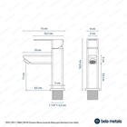 Torneira Monocomando Baixa Para Banheiro Inox (adda Dourada)