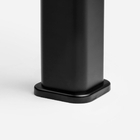 Torneira Monocomando Baixa Para Banheiro Inox (adda Preta)