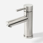 Torneira Monocomando Baixa Para Banheiro Inox (lis Escovada)