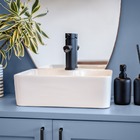 Torneira Monocomando Baixa Para Banheiro Inox (lis Preta)