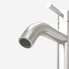 Torneira Monocomando Baixa Para Banheiro Inox (una Escovada)