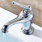 Torneira monocomando Baixa Retro Vintage Colonial Cromada