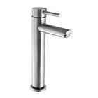 Torneira Monocomando Banheiro Alta Aço Inox F2002 Redonda