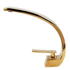 Torneira Monocomando Banheiro Curva Lorela Dourada Brilhante