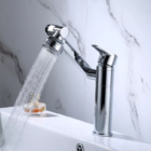 Torneira Monocomando Banheiro Dobrável Lavabo Cromado Ca8205