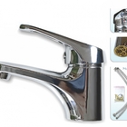 Torneira Monocomando Banheiro Misturador Bica Baixa Em Metal