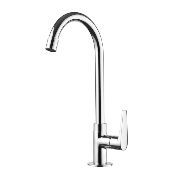 Torneira Monocomando de Pia para Banheiro com Bica Alta Cromada Joy Lorenzetti