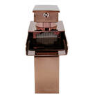 Torneira Monocomando Calha Metalica Baixa Rose Gold 2220