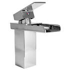 Torneira Monocomando Calha Metalica Quadrada Baixa 2206