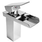 Torneira Monocomando Calha Metalica Quadrada Baixa 2206