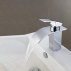 Torneira Monocomando Cascata Bica Baixa Banheiro Lavabo