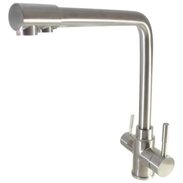 Torneira Monocomando Com Filtro Aço Inox Escovado 304