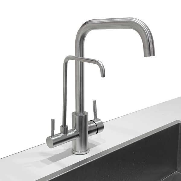 Torneira Monocomando Cozinha Bancada Giratória Com Suporte Pa