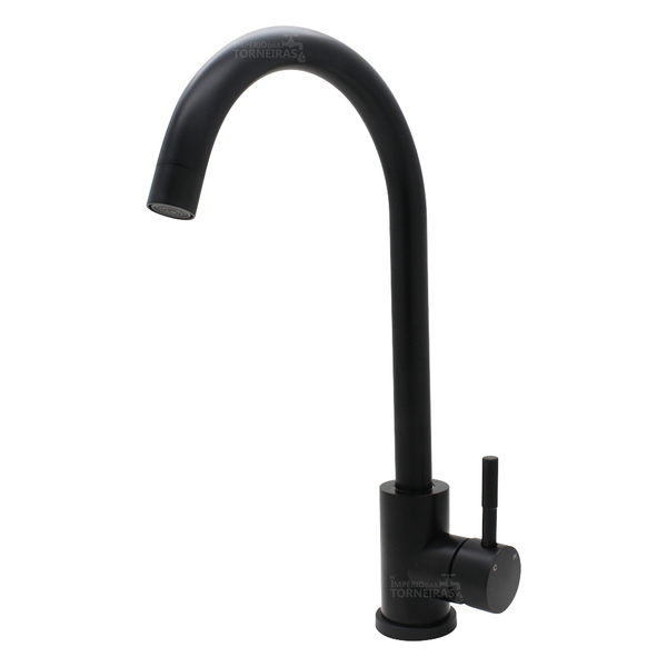 Torneira Monocomando Cozinha Black Flix 3326
