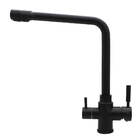 Torneira Monocomando Cozinha Com Saída Para Filtro Preto 3361