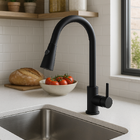 Torneira Monocomando Cozinha Extensor E Ducha Regulável Auror