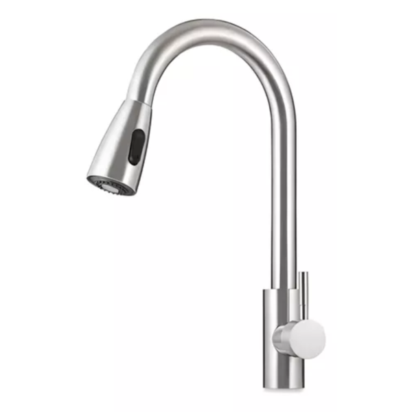 Torneira Monocomando Cozinha Gourmet Extensível Escovada