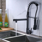 Torneira Monocomando Cozinha Gourmet Flexivel Preto Fosco