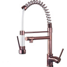 Torneira Monocomando Cozinha Gourmet Rose Gold Spray Extenso