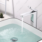 Torneira Monocomando Cromada Bica Alta Luxo Banheiro Lavabo P