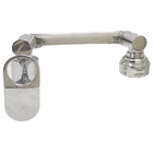 Torneira Monocomando Cromada Lavatorio Articulada Quente Frio