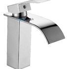 Torneira Monocomando Cromada Metal Para Banheiros Estilo Casc