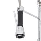 Torneira Monocomando Gourmet com Saída para Água Filtrada de Pia para Cozinha Bica Alta Flexível Cromada Chery Delinia
