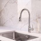 Torneira Monocomando de Pia para Cozinha com Bica Alta Extensvel Cromada Econocozi Jiwi